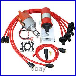 DRAGON FIRE Electronic Ignition Upgrade Distributor Plug Wires Coil for 53-79 VW