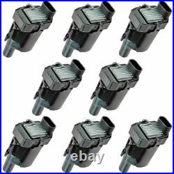 Delphi GN10119 Ignition Coil Set of 8 for Chevy GMC Cadillac V8 4.8L 5.3L 6.0L