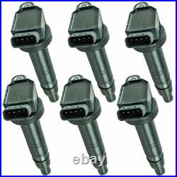 Delphi GN10323 Ignition Coil Kit Set of 6 for Toyota 4Runner FJ Cruiser Pickup