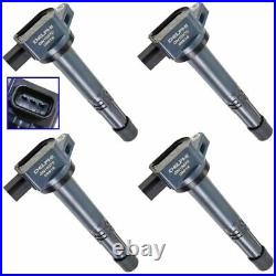 Delphi GN10370 Ignition Coil Set of 4 for RDX RSX TSX Accord CRV Civic Element