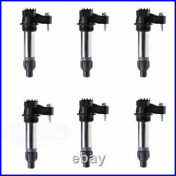 Delphi GN10494 Ignition Coil Set of 6 for Buick Cadillac Chevy GMC Pontiac Saab