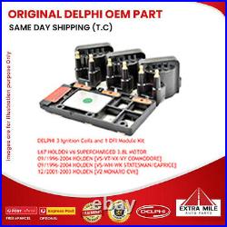 Delphi Ignition Coils/ DFI Module for 3.8L V6 Commodore Ecotec/L67/L36 VN VP VR