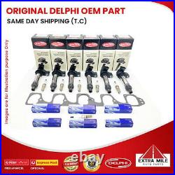 Delphi Ignition Coils set for Holden VE V6 Commodore 3.6L inc LPG 08/06 04/13