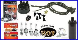 Electronic Ignition Kit & Hot Coil Ford 8N Tractor Side Mount Distributor