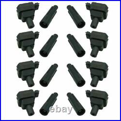 Engine Ignition Coil with Boot Set of 8 for Mercedes Benz E420 S420 S500 SL500 New