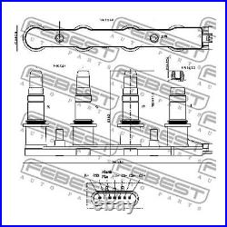 FEBEST Ignition Coil Unit 10640-001 FOR Cruze Orlando Genuine Top German Quality