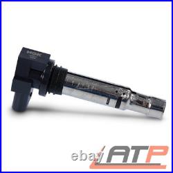 FOR VW SKODA SEAT AUDI 4x NGK IGNITION COIL KIT PENCIL-TYPE 4 POLES 31977045