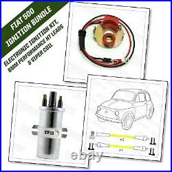 Fiat 500 1965-76 2 Cylinder Electronic Ignition Kit, Viper Coil & HT Leads
