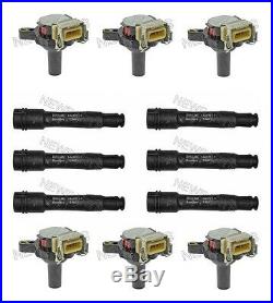 For BMW E39 5-Series 525i 528i 530i Ignition Coil Kit By Bremi/STI OEM