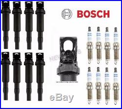 For BMW F10 550i E71 F02 F01 750i F12 650i 8x Ignition Coil Spark Plug Kit OEM