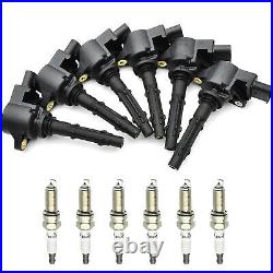 For Mercedes-Benz C300 2008-2012 6PCS Ignition Coil & Spark Plug Replacement Kit