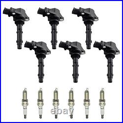 For Mercedes-Benz C300 2008-2012 6PCS Ignition Coil & Spark Plug Replacement Kit