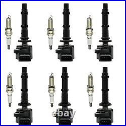 For Mercedes-Benz C300 2008-2012 6PCS Ignition Coil & Spark Plug Replacement Kit