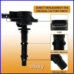 For Mercedes-Benz C300 2008-2012 6PCS Ignition Coil & Spark Plug Replacement Kit