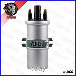 Ford Cologne V6 Electronic Distributor Viper Dry Coil Red 8mm Silicone HT Leads