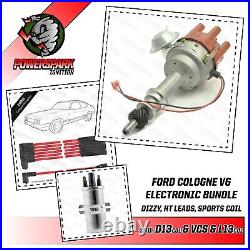 Ford Cologne V6 Electronic Distributor with Viper Coil and Red Leads