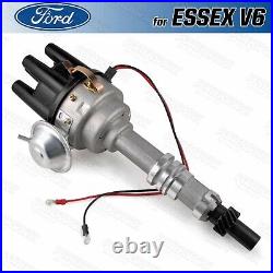 Ford Essex V6 Electronic Distributor with Viper Coil and Red Leads