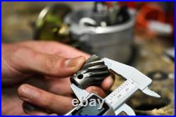 Ford Essex V6 Electronic Ignition Viper Dry Coil 8mm Black Silicone HT Leads