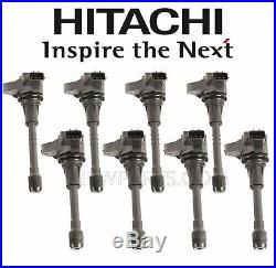 Front & Rear Direct Ignition Coils KIT Hitachi for Infiniti QX56 QX80 Nissan