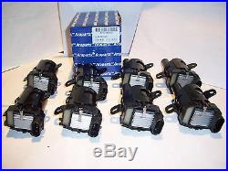 GM 4.8L 5.3L 6.0L Round Style Ignition Coils kit V8 set of 8 Free Grease Pack