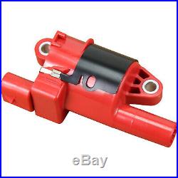 High Performance Ignition Coil Set of 8 compatible with GM Round Style 12573190
