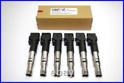 IGNITION COILPACKS for VW GOLF MK4 R32 2002 2004 SUREFIRE COILPACK SET x 6