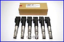 IGNITION COILPACKS for VW TOUAREG 3.2 V6 2002 2006 SUREFIRE COILPACK SET x 6