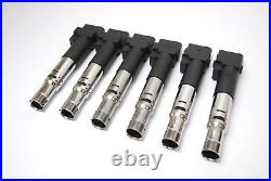 IGNITION COILPACKS for VW TOUAREG 3.2 V6 2002 2006 SUREFIRE COILPACK SET x 6