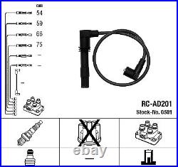 Ignition Cable Set Leads Kit 0501 Ngk New Oe Replacement