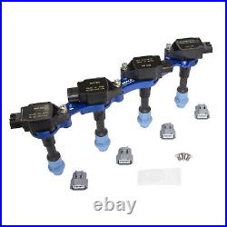 Ignition Coil Conversion Kit (Blue) 4G63 to R35 GTR EVO 4-9 with Hitachi Coils