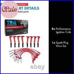 Ignition Coil Kit 9 Piece High Performance Compatible with 2018-2022 Ford F-250