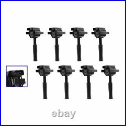 Ignition Coil Kit Set of 8 for Jaguar XJ8 XJR Vanden Plas XK8 XKR NEW