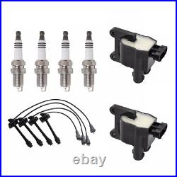 Ignition Coil Kit WithCoils&Wire&Spark Plugs For Toyota Camry 1997-2001 UF180