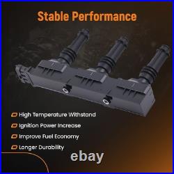 Ignition Coil Kit for Opel Corsa/Agila 1.0L X10XE 090532618 Direct Fit 2000-2003