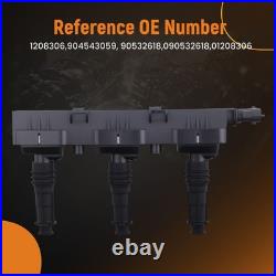 Ignition Coil Kit for Opel Corsa MK1 MK2 1.0L 01208306 3-Pin 1996-2000 Ignition Coil Kit for Opel Corsa MK1 MK2 1.0L 01208306 3-Pin 1996-2000