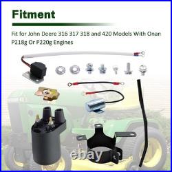 Ignition Coil Kit withIgnition Control Module Fit for Onan Replace 166-0785 F