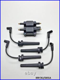 Ignition Coil & Leads KIT for Jeep Cherokee /Wrangler 2.4L 2002-2006 IRP/KJ/005A Ignition Coil & Leads KIT for Jeep Cherokee /Wrangler 2.4L 2002-2006 IRP/KJ/005A