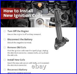 Ignition Coil Pack Fit for 3.5L V6 Toyota Camry Highlander Sienna RAV4 Avalon 4R