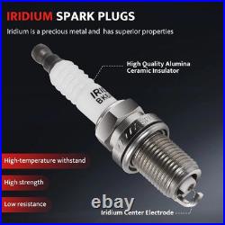 Ignition Coil Pack and Spark Plugs Fit for 2.0T Turbo VW Jetta Passat GTI Tiguan