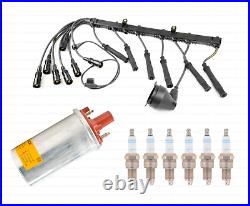 Ignition Coil + Spark Plugs + Wires Kit BOSCH for BMW E30 325i 325is 325ix