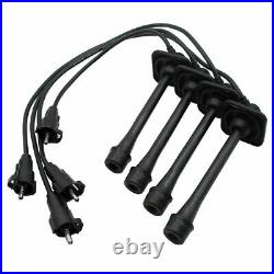 Ignition Coil Wire Set Kit + DENSO Spark Plugs For Toyota Camry Rav4 Solara