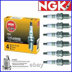 Ignition Coil Wire Set Kit + NGK Spark Plugs For Toyota Camry Rav4 Solara