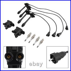 Ignition Coil+Wire+Spark Plug Kit UF180 For Toyota Camry RAV4 L4