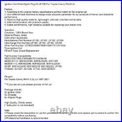 Ignition Coil+Wire+Spark Plug Kit UF180 For Toyota Camry RAV4 L4