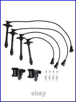 Ignition Coil+Wire+Spark Plug Kit UF180 For Toyota Camry RAV4 L4 S5