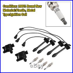 Ignition Coil+Wire+Spark Plug Kit UF180 For Toyota Camry RAV4 L4 UK