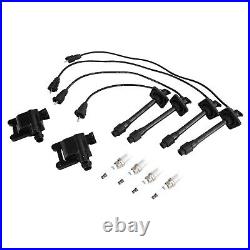 Ignition Coil+Wire+Spark Plug Kit UF180 For Toyota Camry RAV4 L4 ZE