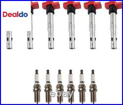 Ignition Coil and Spark Plug Kit 12 Piece Iridium Spark Plugs Compatible with 20