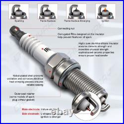 Ignition Coils & Iridium Spark Plugs Kit For BMW 328i xDrive L6 3.0L 2009-2013