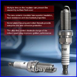 Ignition Coils & Iridium Spark Plugs Kit For BMW 328i xDrive L6 3.0L 2009-2013